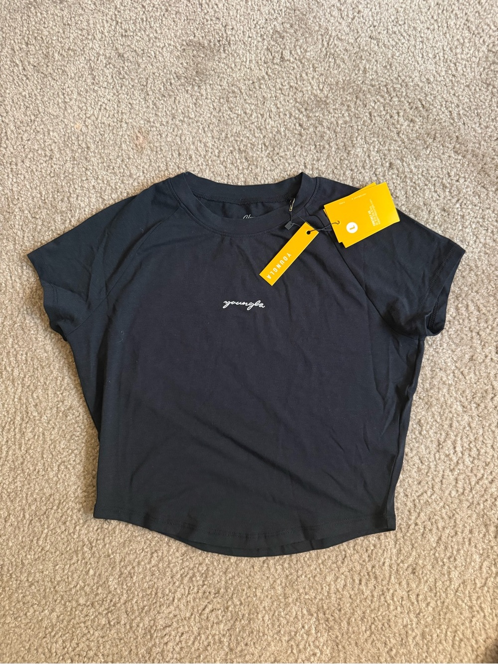NWT YoungLA baby tee L